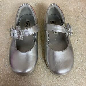 Rachel Shoes Silver Mary Janes